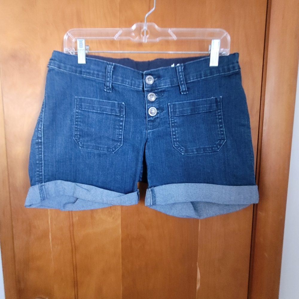 Gap Size 27 Adjustable Waist Jean Shorts